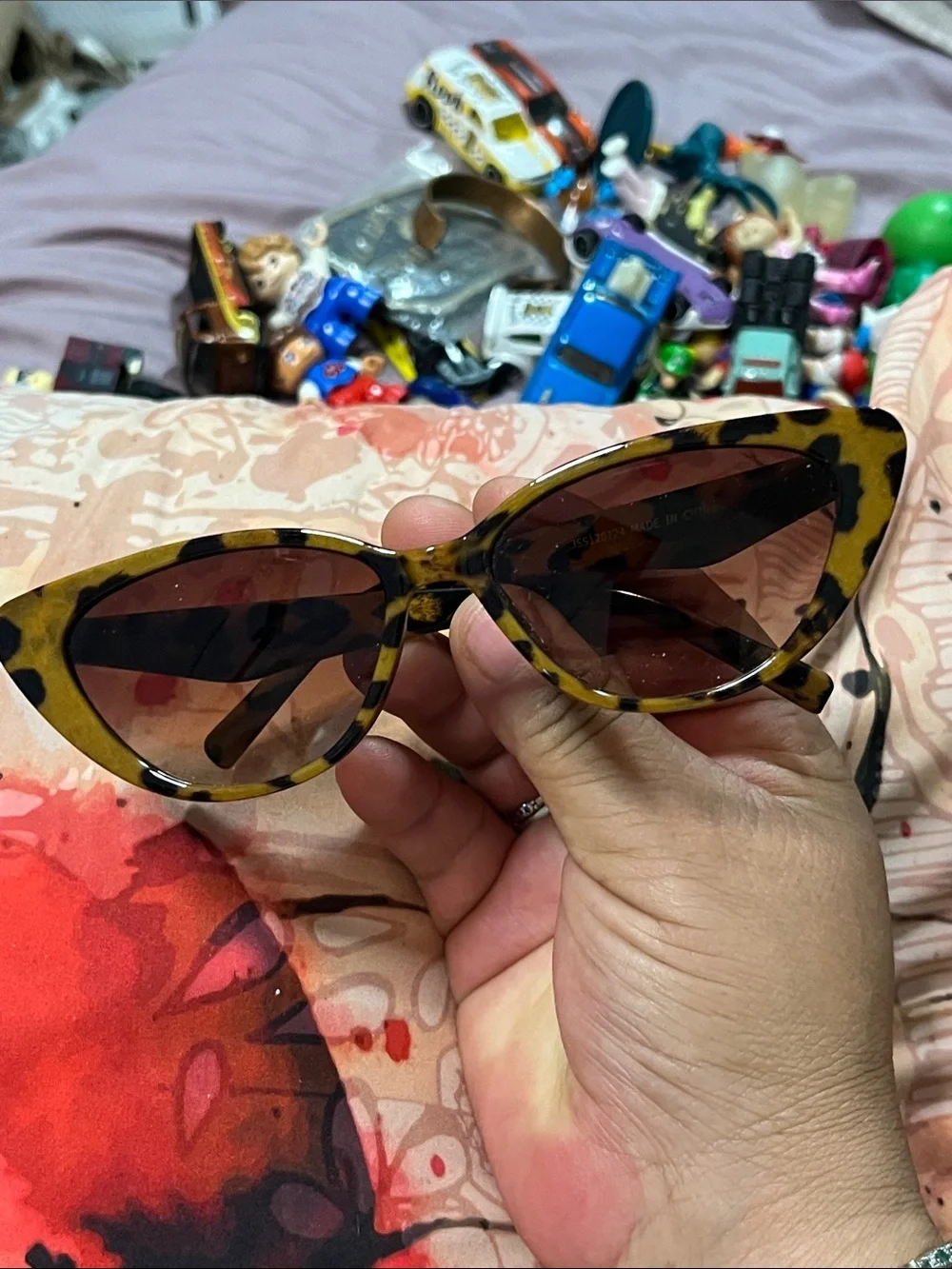 Tortoise Cat-Eye Sunglasses - Brown Lenses